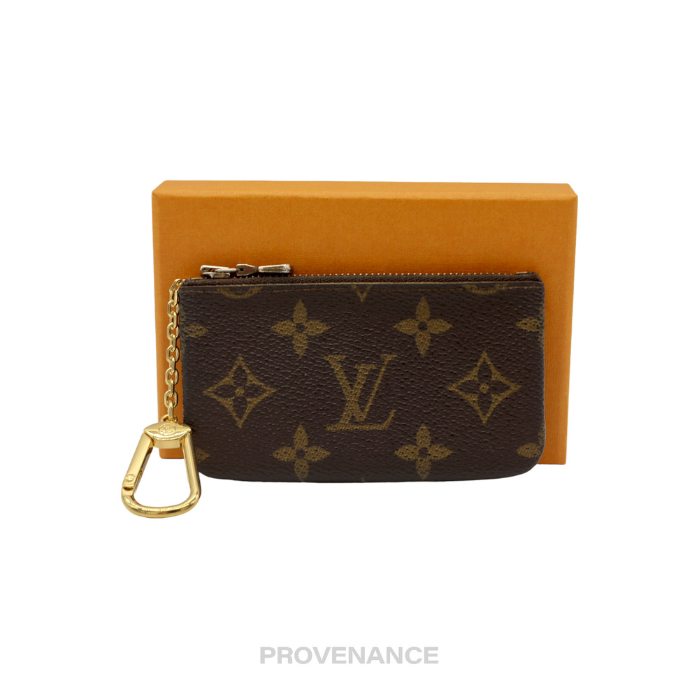 🔴 Louis Vuitton Key Pouch Cles - Monogram